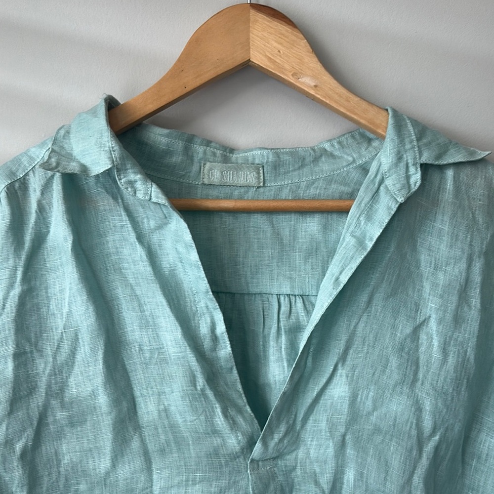 CP SHADES Tunic 100% Linen Size XS - Picture 4 of 13